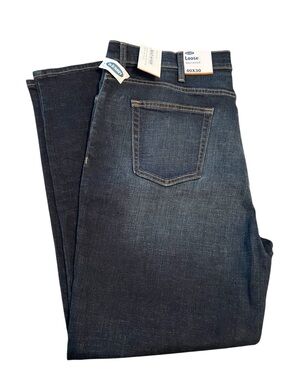 Old Navy Men's Loose Built-In Flex Jeans - 40” x 30”
